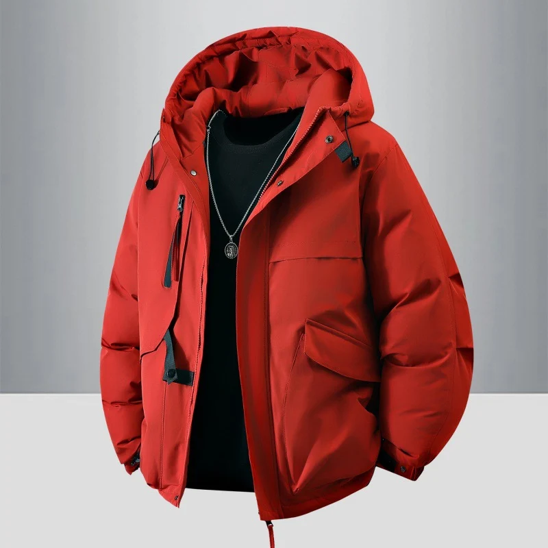 Herren Winterjacke mit praktischen Taschen