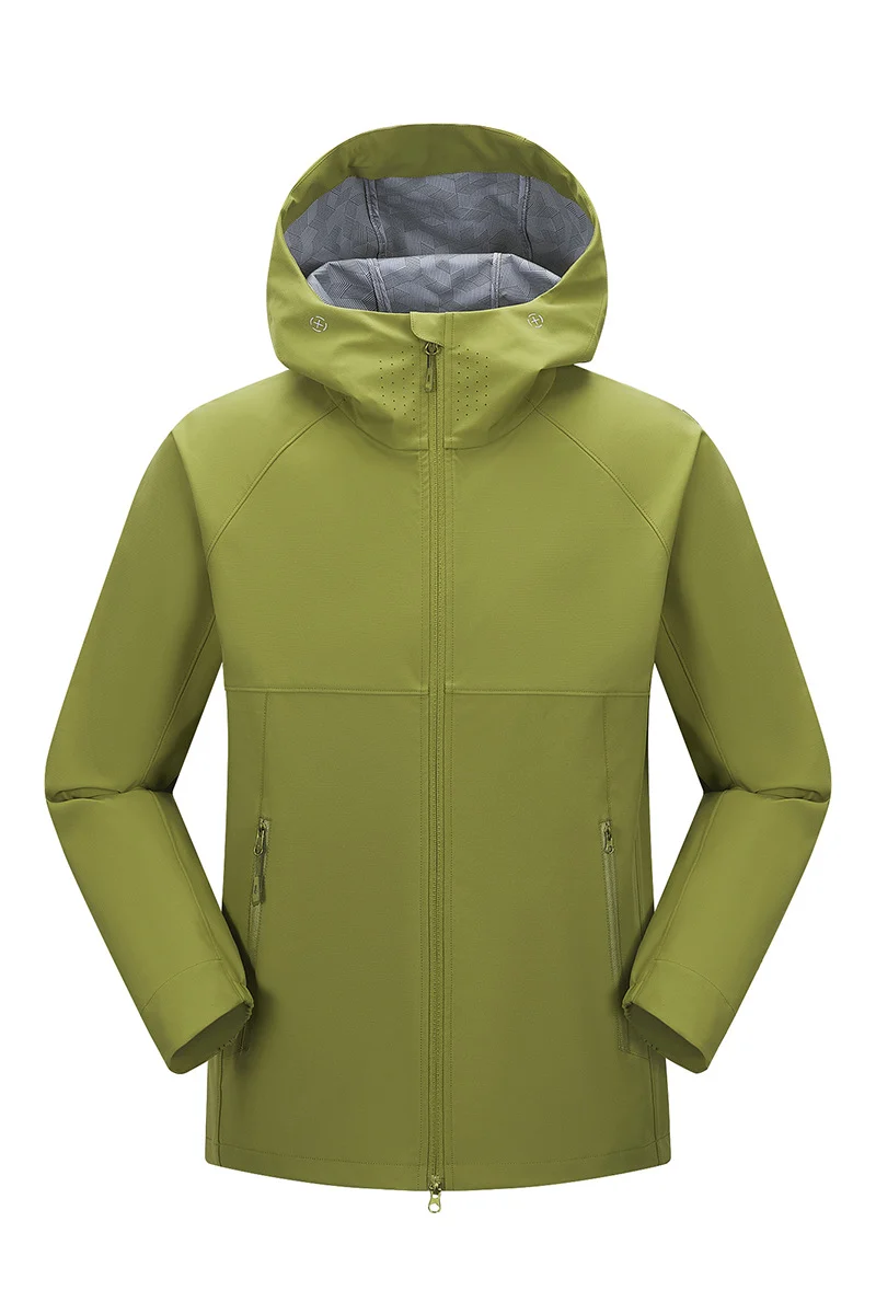 Herren Wetterfeste Softshelljacke mit Atmungsaktivem Futter