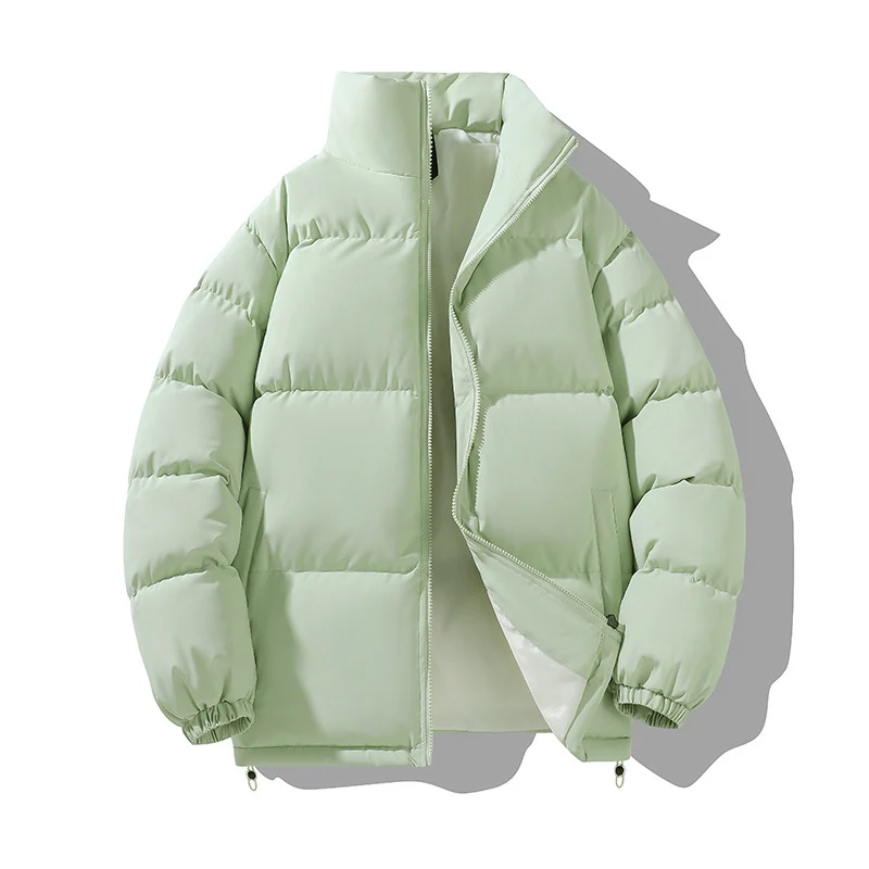 Herren Wärmeisolierte Steppjacke mit hohem Kragen