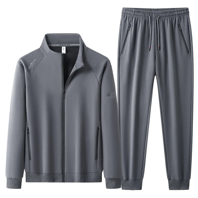 Herren Sportliches Set mit Stehkragen
