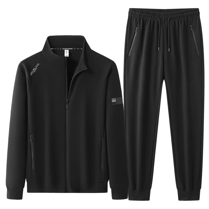 Herren Sportliches Set mit Stehkragen