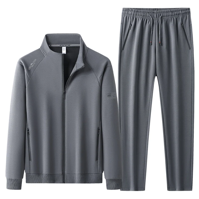 Herren Sportliches Set mit Stehkragen