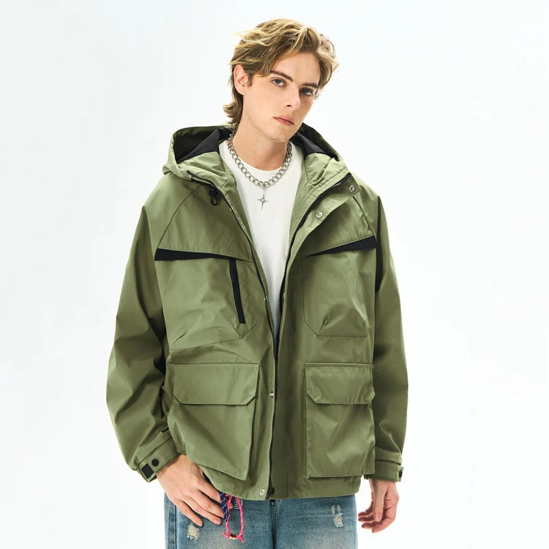 Herren Funktionsjacke mit vielseitigen Taschen Drune