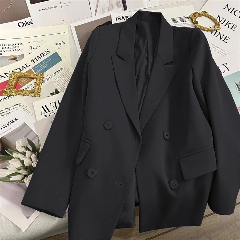 Damen Zweireihiger Blazer mit elegantem Schnitt Drune