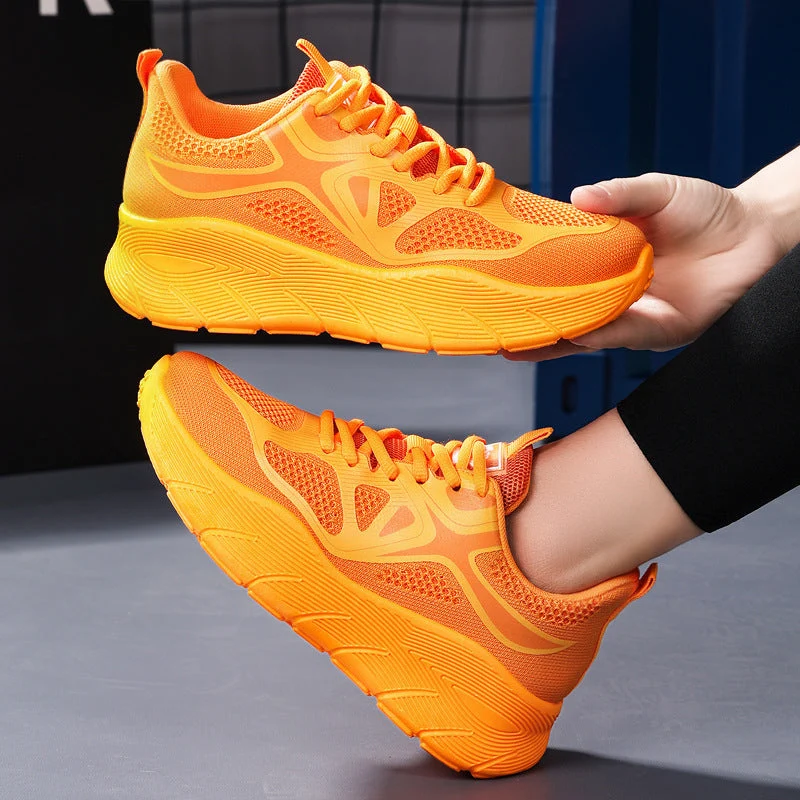 Damen Sportliche Leichtgewicht Laufschuhe mit atmungsaktivem Mesh Drune