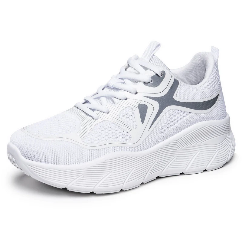 Damen Sportliche Leichtgewicht Laufschuhe mit atmungsaktivem Mesh Drune