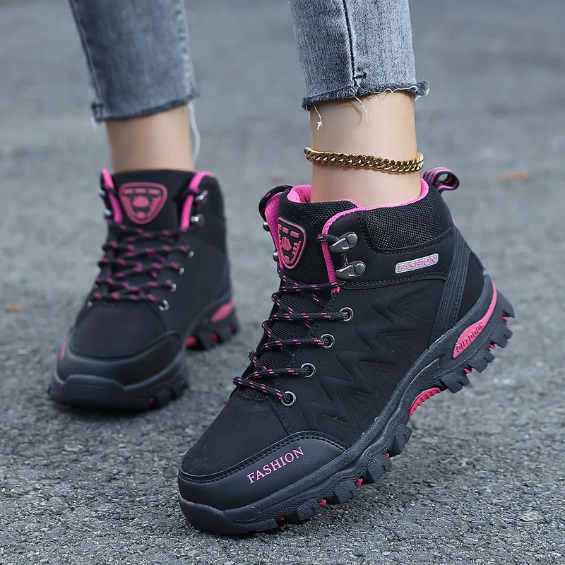 Damen Multifunktionale Wanderschuhe mit grober Profilsohle und wasserabweisendem Obermaterial Drune