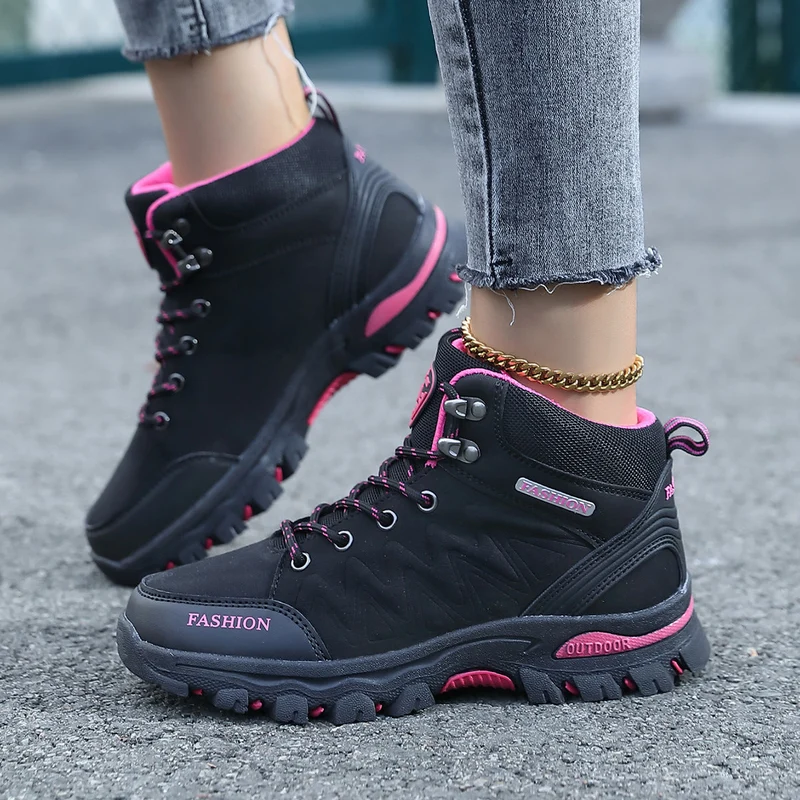 Damen Multifunktionale Wanderschuhe mit grober Profilsohle und wasserabweisendem Obermaterial Drune