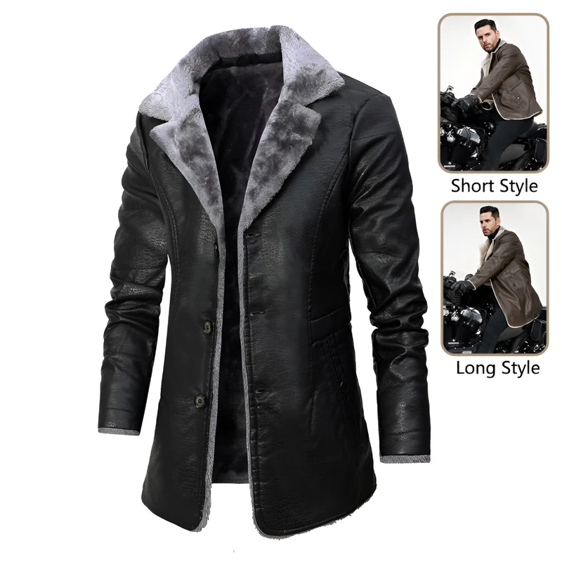 Drune | Herrenjacke Aus Gefüttertem Schafsleder