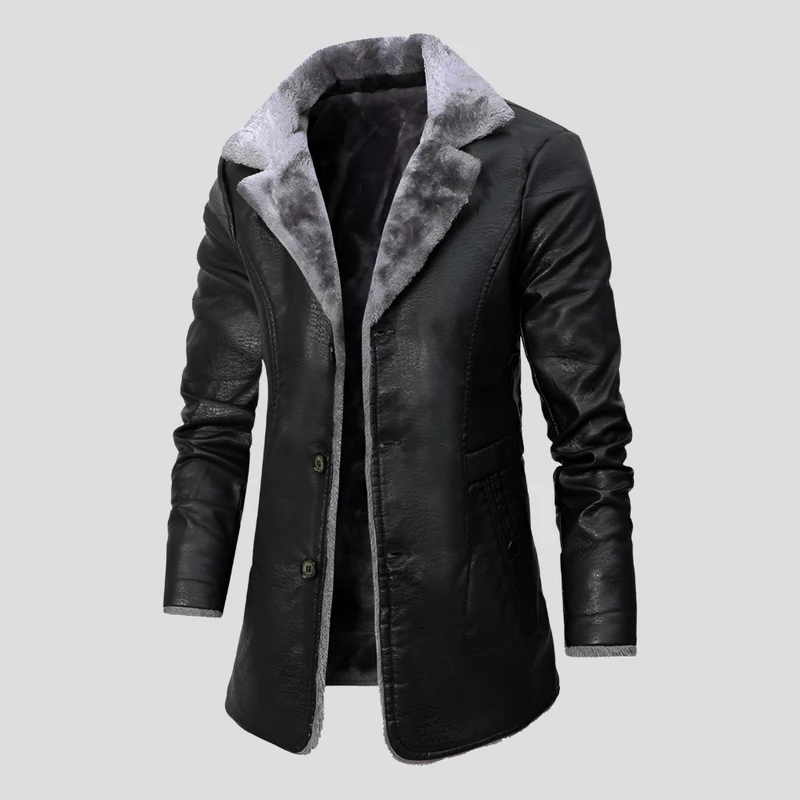 Drune | Herrenjacke Aus Gefüttertem Schafsleder