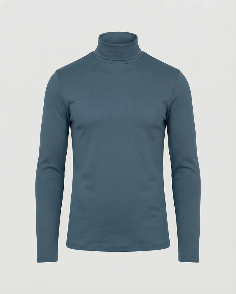 Hochwertiger Rollkragenpullover Herren