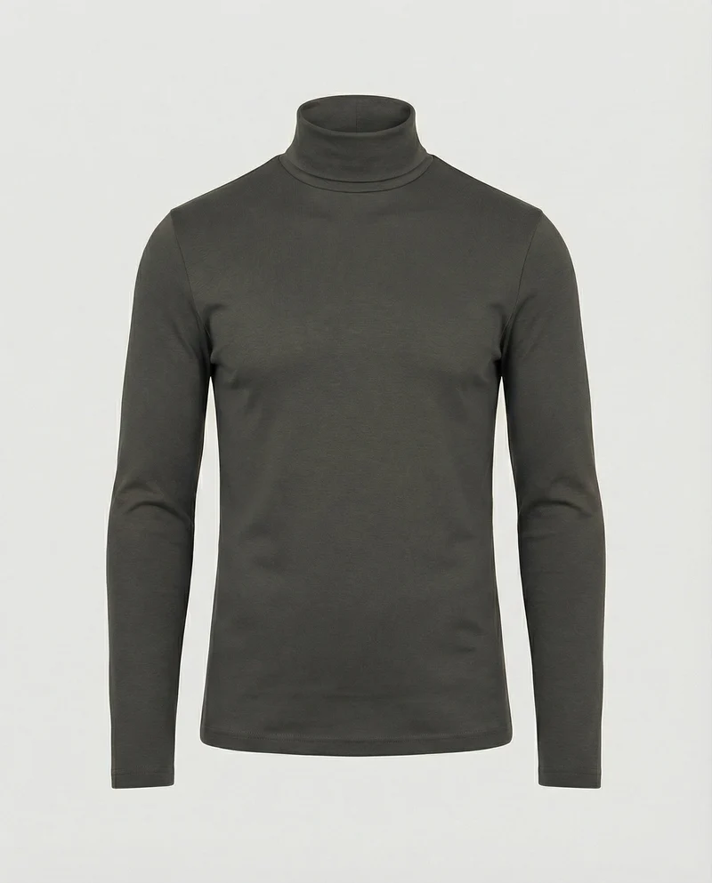Hochwertiger Rollkragenpullover Herren