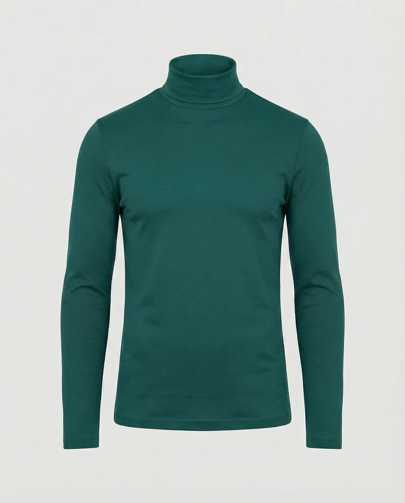 Hochwertiger Rollkragenpullover Herren