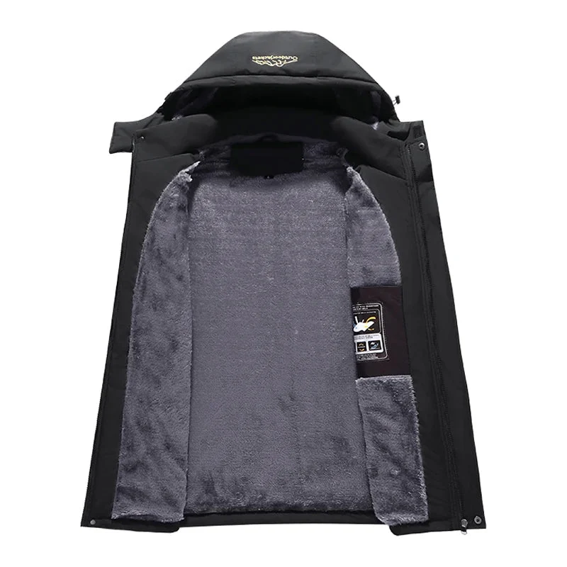 Drune | Wasserdichte Jacke mit Fleece