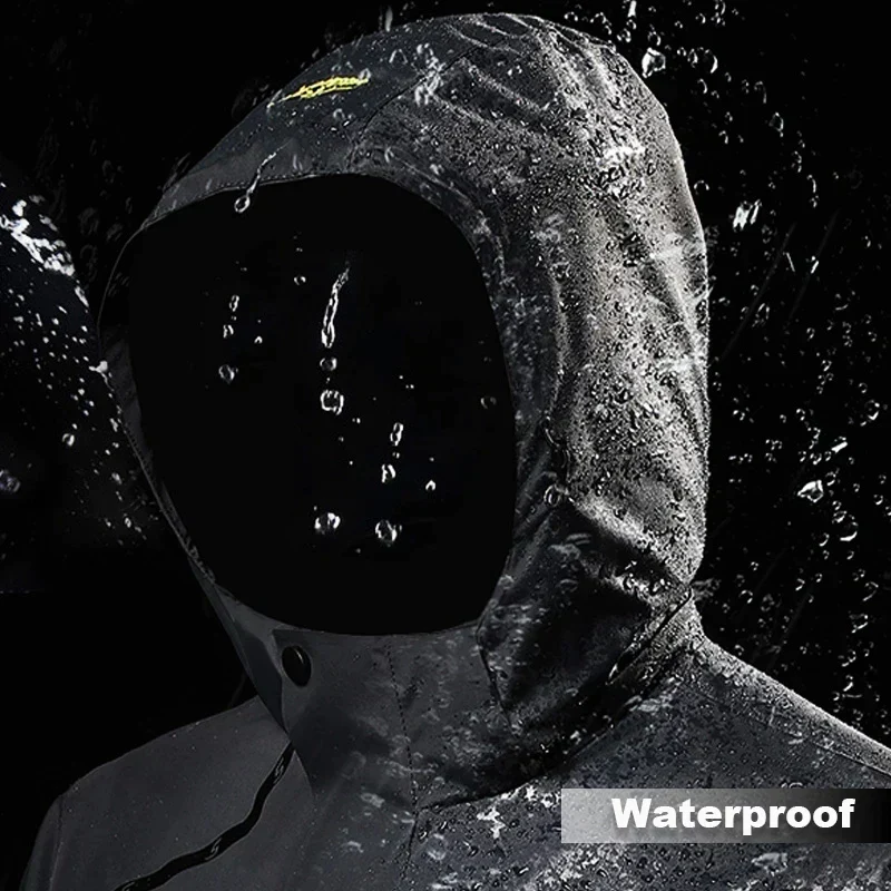 Drune | Wasserdichte Jacke mit Fleece