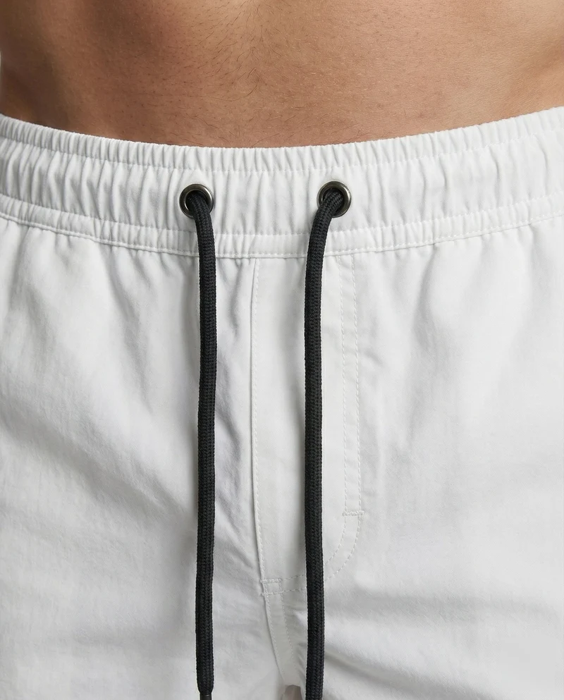 Herren Badeshorts Leicht Elastikbund Kordelzug