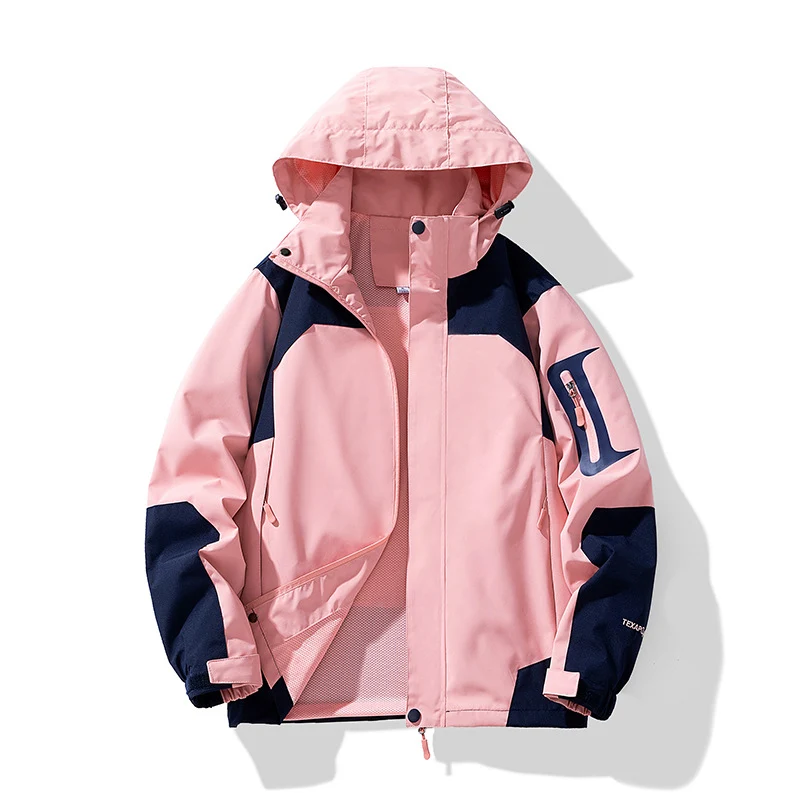 Herren Technische Outdoor-Softshelljacke mit Kapuze, Ärmeltasche und Mesh-Futter Drune