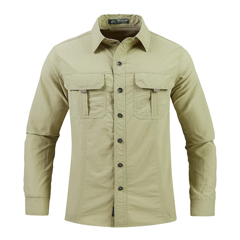 Herren Outdoor-Funktionshemd mit praktischen Taschen