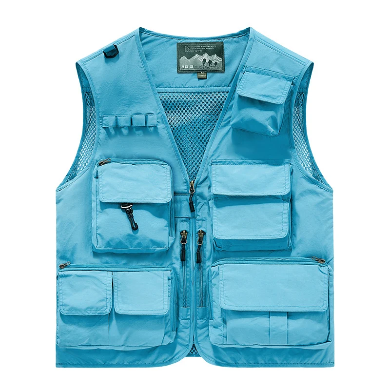 Herren Multifunktionale Outdoor-Weste mit zahlreichen Taschen