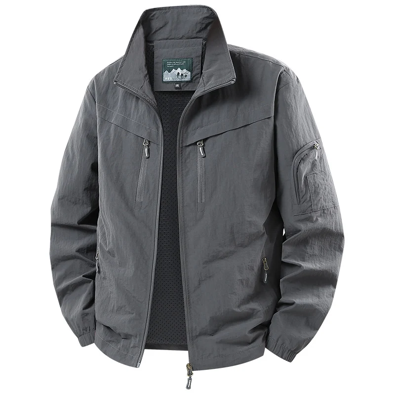 Herren Leichte strategische Outdoor-Jacke
