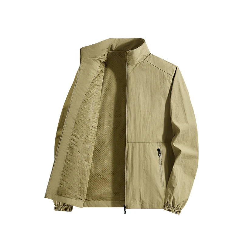 Herren Leichte Outdoor-Jacke mit atmungsaktivem Material