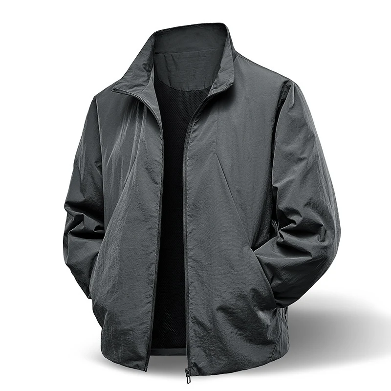 Herren Leichte Outdoor-Jacke mit atmungsaktivem Material