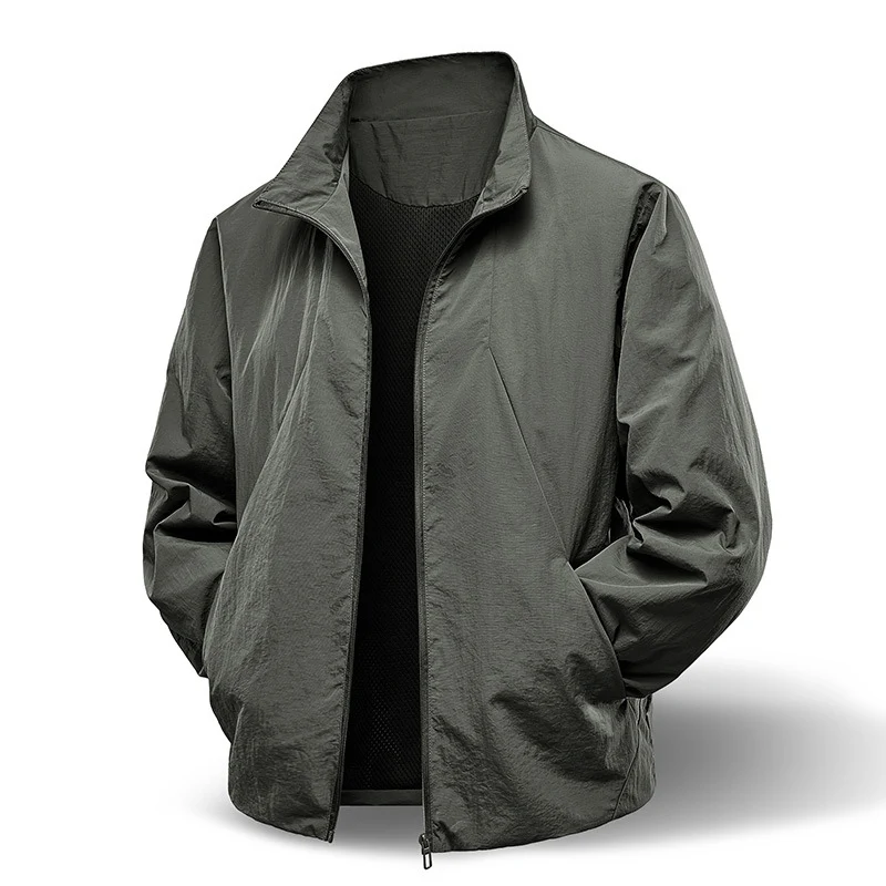 Herren Leichte Outdoor-Jacke mit atmungsaktivem Material