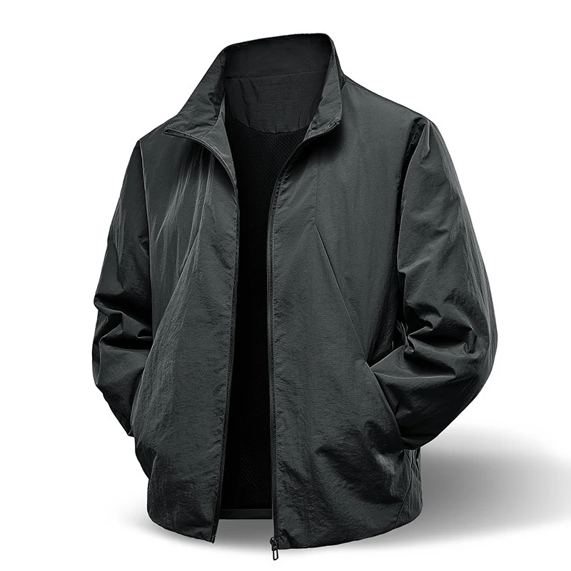 Herren Leichte Outdoor-Jacke mit atmungsaktivem Material
