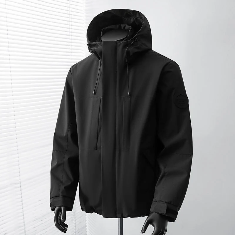 Herren Funktionsjacke mit Kapuze