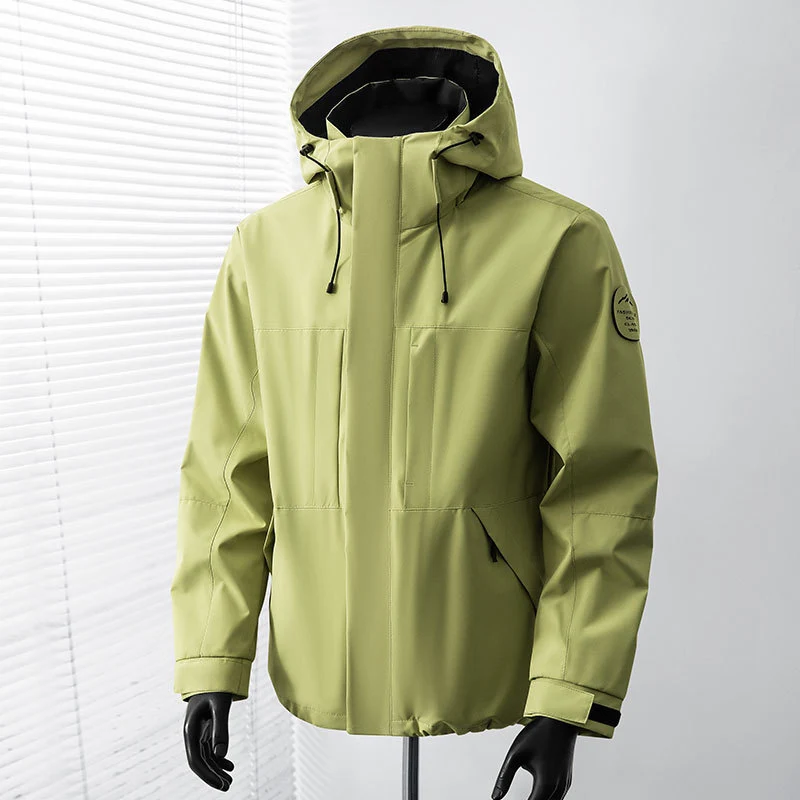 Herren Funktionsjacke mit Kapuze