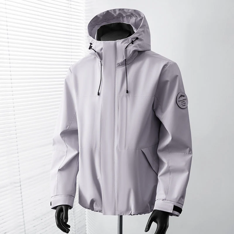 Herren Funktionsjacke mit Kapuze