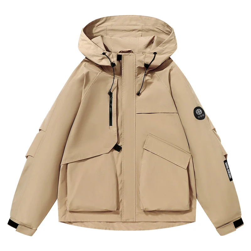 Herren Funktionale Outdoor-Jacke mit zahlreichen Taschen