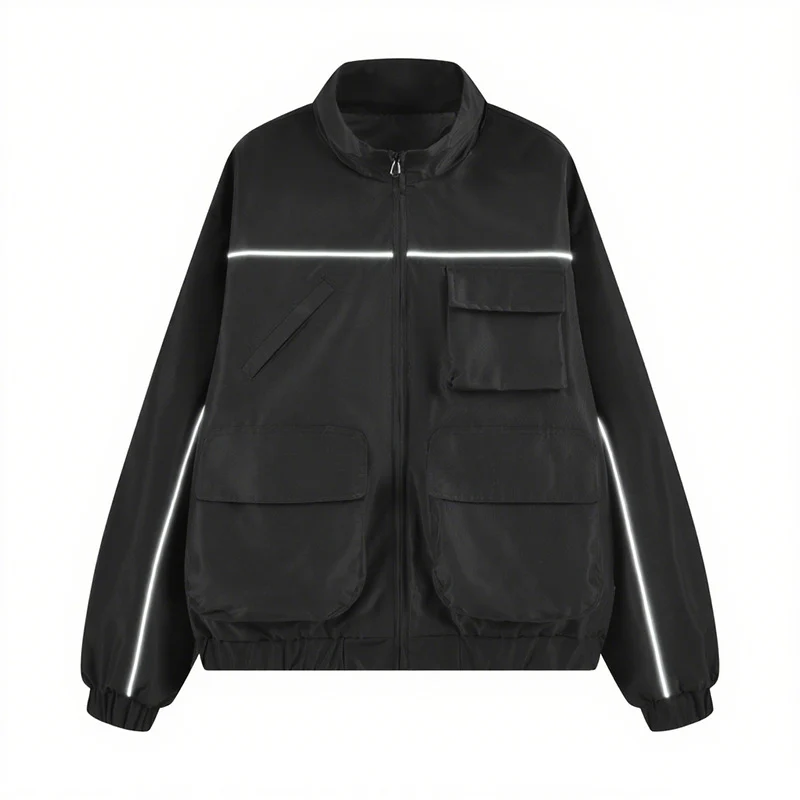 Herren Utility‑Fieldjacke mit Mehrfach‑Taschen und Stehkragen Drune