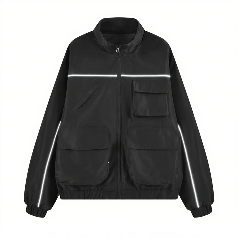Herren Utility‑Fieldjacke mit Mehrfach‑Taschen und Stehkragen Drune