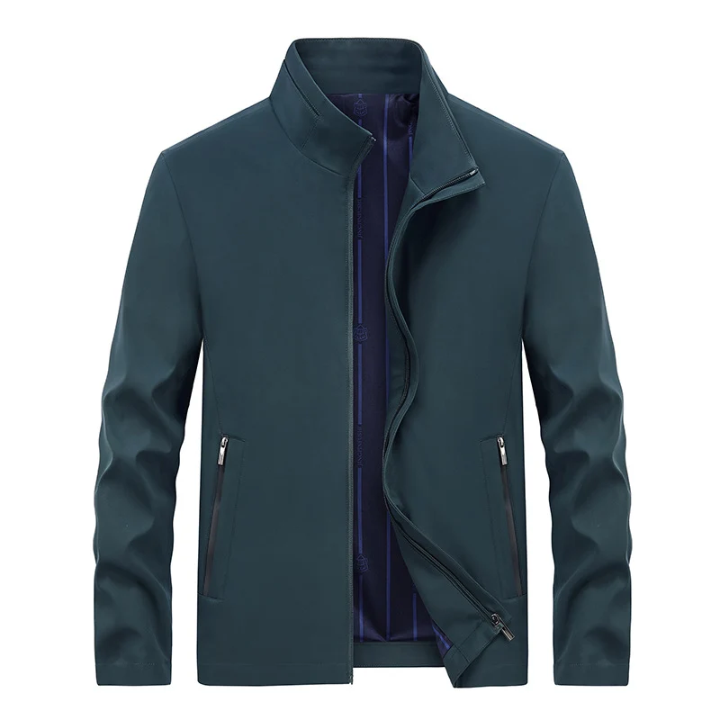 Herren Urbaner Softshell-Übergangsblouson mit Stehkragen, verdecktem Reißverschluss & feinem Innenfutter Drune