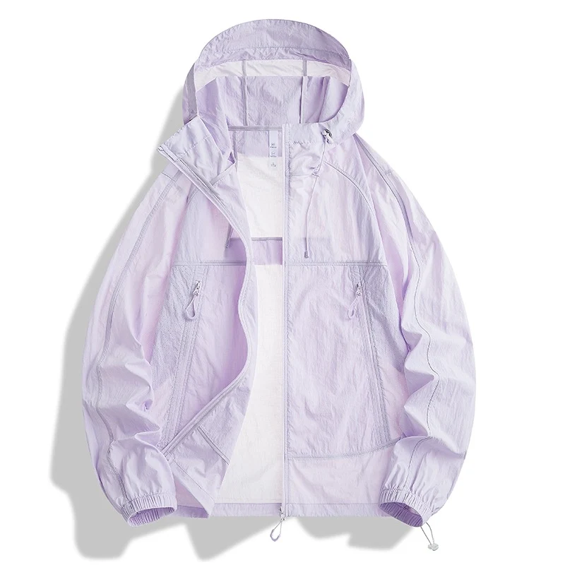 Herren Ultraleichte Kapuzen‑Windjacke mit Packfunktion, Meshfutter & Reißverschlusstaschen Drune