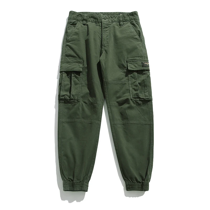 Herren Technische Cargo-Jogginghose mit verstärkten Kniepartien, Multifachtaschen & elastischem Beinabschluss Drune