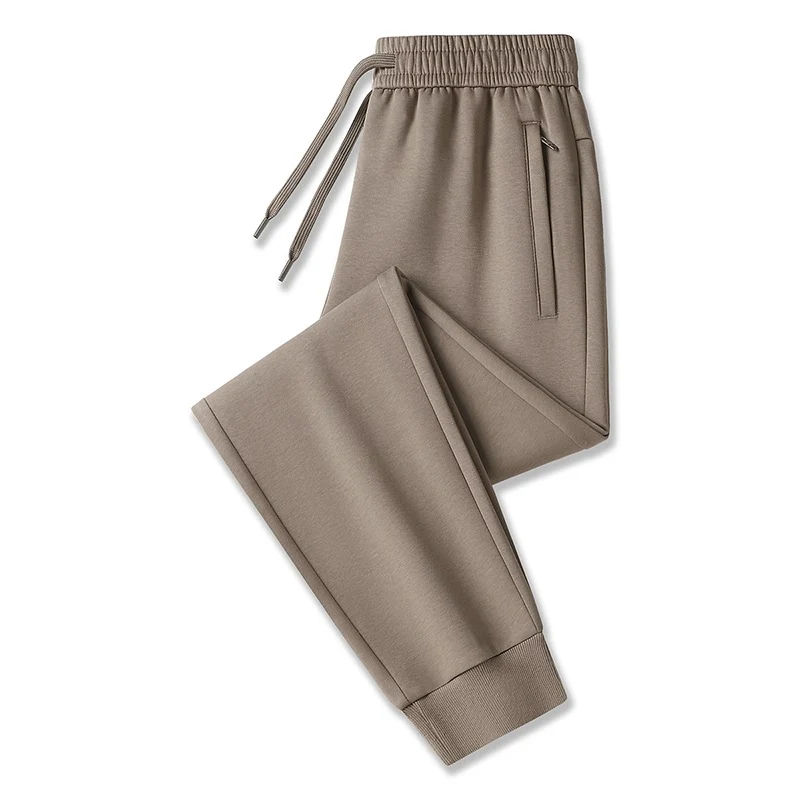Herren Tech-Jogginghose mit elastischem Bund, Reißverschlusstaschen & Bündchen Drune
