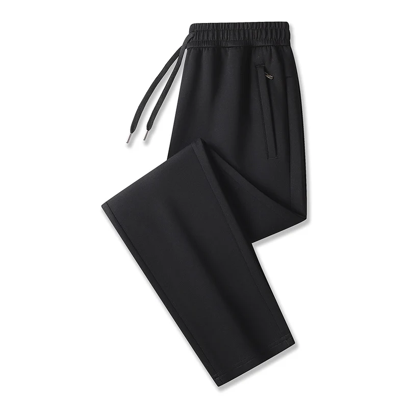 Herren Tech-Jogginghose mit elastischem Bund, Reißverschlusstaschen & Bündchen Drune