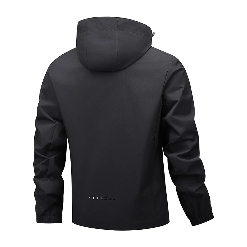 Herren Softshell-Übergangsjacke mit Kapuze, wasserabweisender Membran & verschweißten Nähten Drune