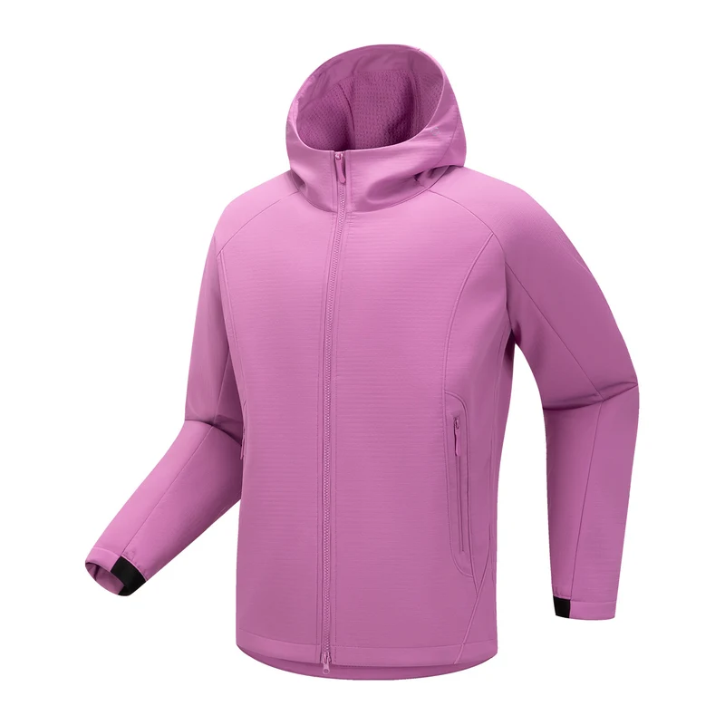 Herren Softshell-Outdoorjacke mit Kapuze, winddichter Membran und ergonomischem Schnitt Drune