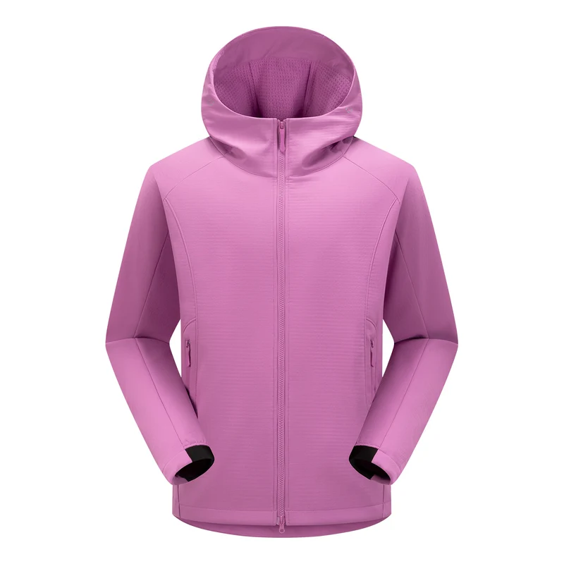 Herren Softshell-Outdoorjacke mit Kapuze, winddichter Membran und ergonomischem Schnitt Drune