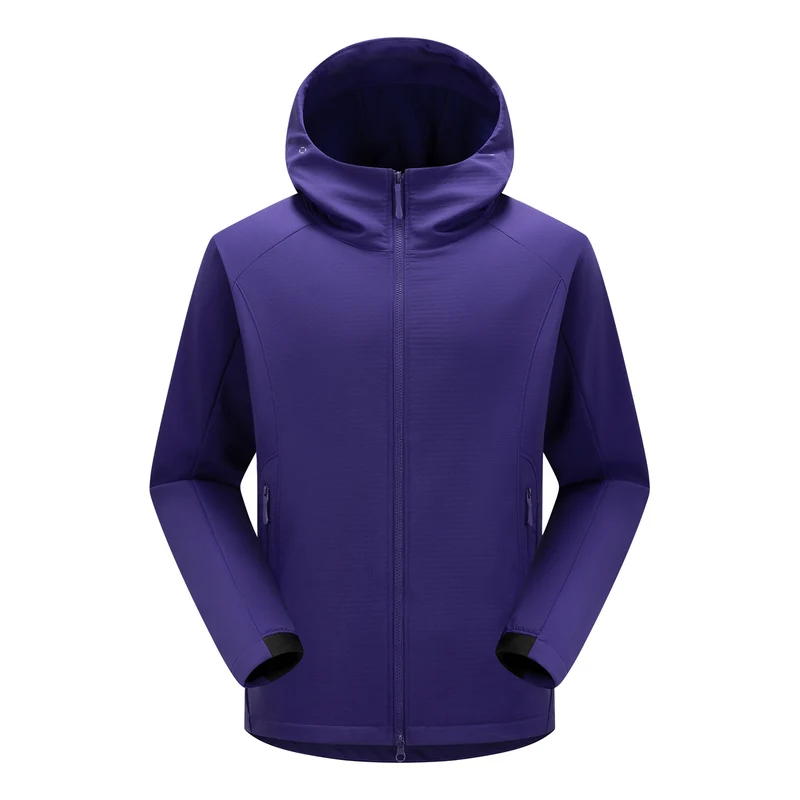 Herren Softshell-Outdoorjacke mit Kapuze, winddichter Membran und ergonomischem Schnitt Drune