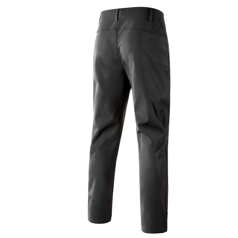 Herren Softshell-Outdoorhose mit engem Tapered‑Schnitt, integriertem Gürtel & Reißverschlusstaschen Drune