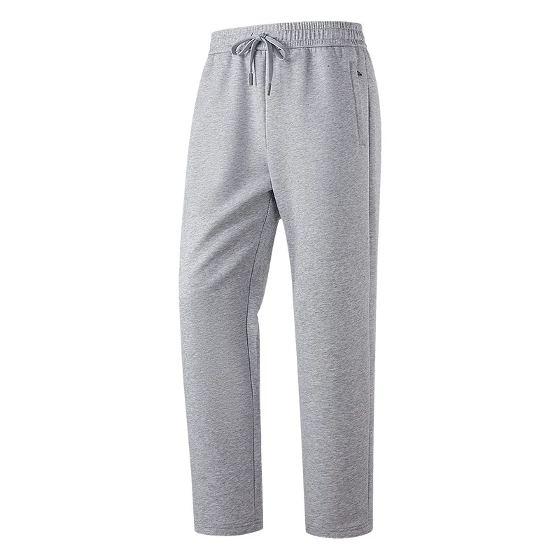 Herren Slim-Fit Freizeithose aus atmungsaktivem Funktionsfleece mit Kordelbund, Reißverschlusstaschen & Rippbündchen Drune