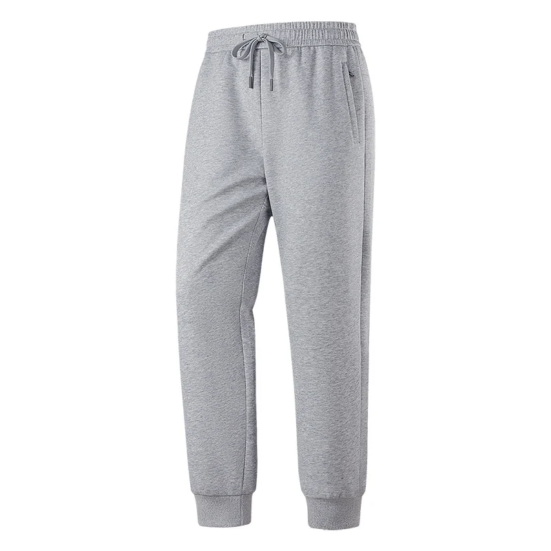 Herren Slim-Fit Freizeithose aus atmungsaktivem Funktionsfleece mit Kordelbund, Reißverschlusstaschen & Rippbündchen Drune