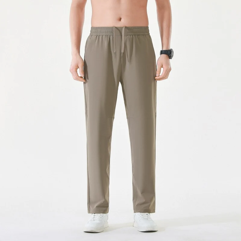 Herren Relaxed-Performance-Freizeithose mit elastischem Tunnelzug, schnell trocknendem Stretch & geradem Bein Drune