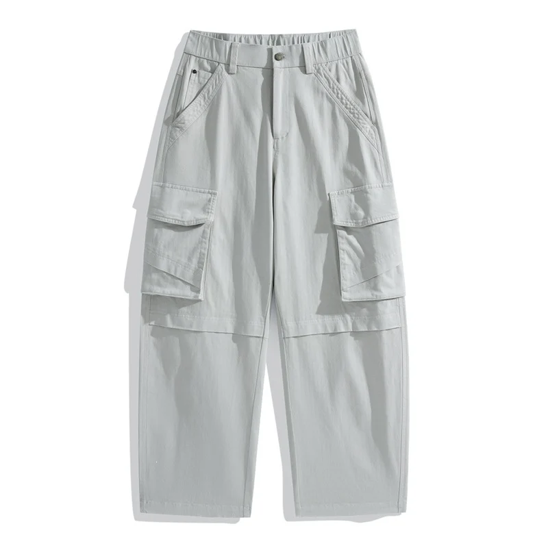Herren Relaxed-Cargo-Hose aus leichtem Ripstop mit großen Klapp- und Stautaschen Drune