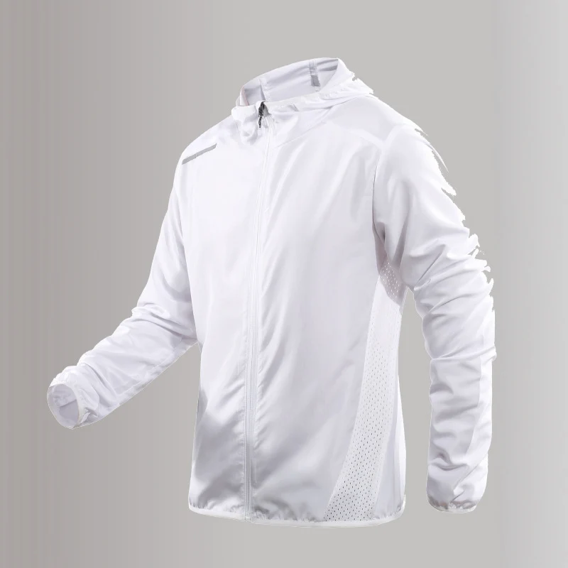 Herren Atmungsaktive und Wasserdichte Laufjacke