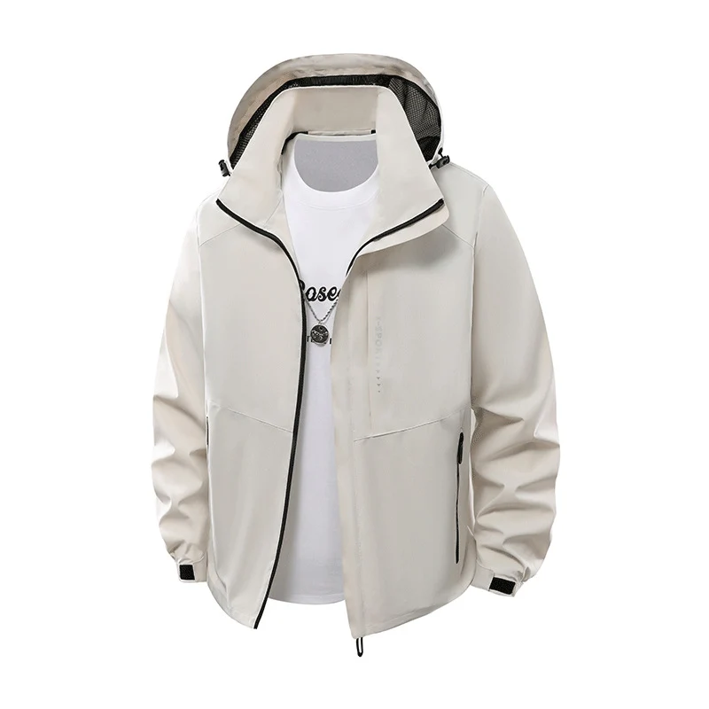 Herren Atmungsaktive Outdoor-Jacke